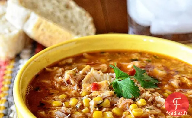 Soupe au Poulet BBQ