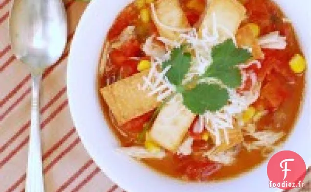 Soupe de Tortilla au Poulet