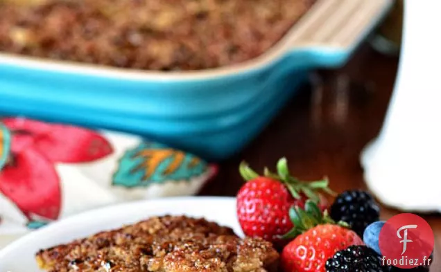 Flocons d'Avoine Cuits à la Crème Brûlée