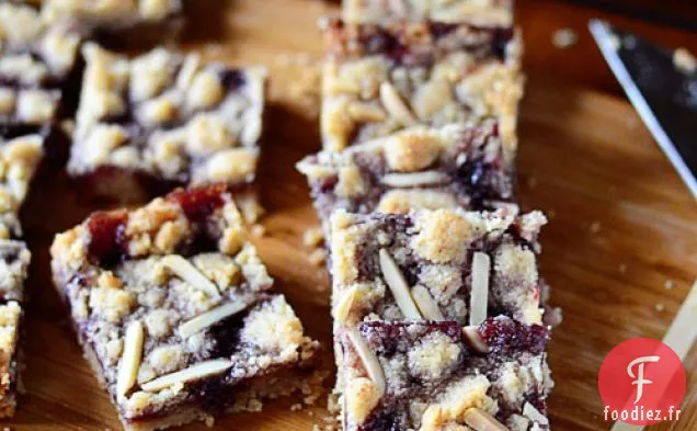 Barres aux Amandes Et Framboises