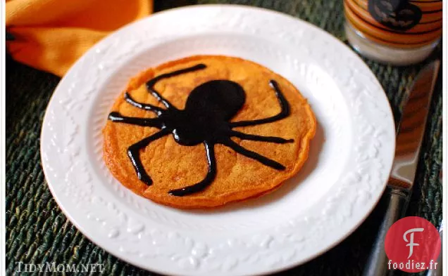 Crêpes à la Citrouille au Sirop de Cannelle Noire