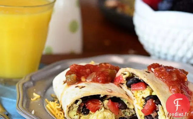 Burritos de petit-déjeuner Rise and Shine