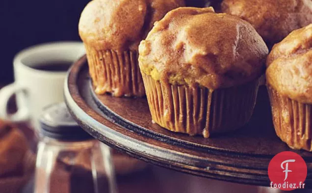 Muffins au Beignet de Citrouille Glacés