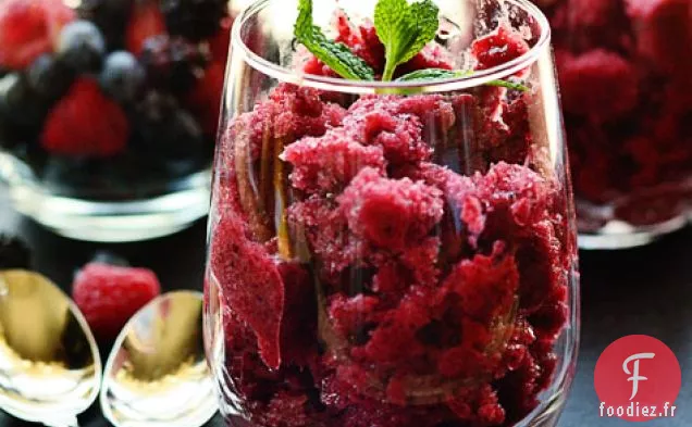 Granité de Baies d'Açai avec Paquets de K-Cup Vitaminés Éclatés
