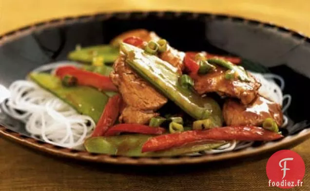 Sauté de Porc Hoisin et Pois Mange-Tout