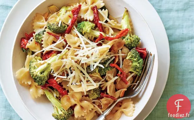 Pâtes aux Tomates séchées et au Brocoli