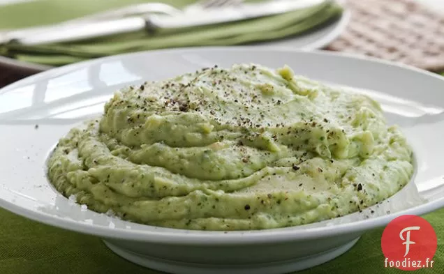 Purée de Pommes De Terre au Basilic