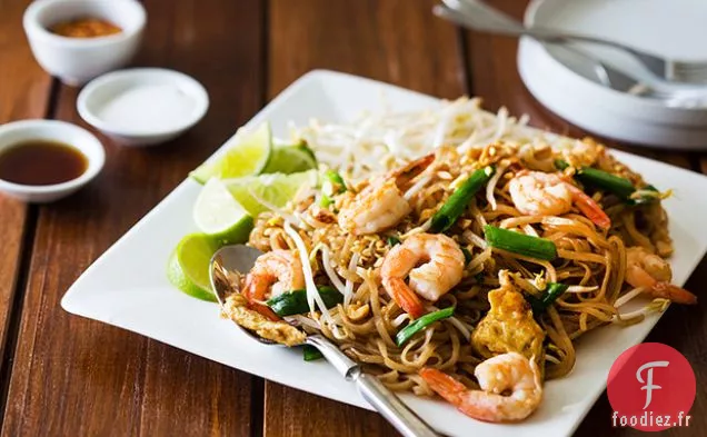 Pad de Crevettes Thaï pour deux