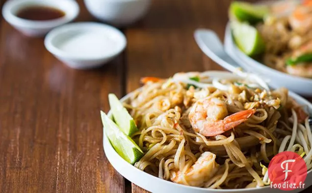 Pad De Crevettes Thaï Pour Quatre