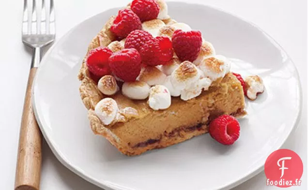 Tarte au Beurre d'Arachide et aux Baies