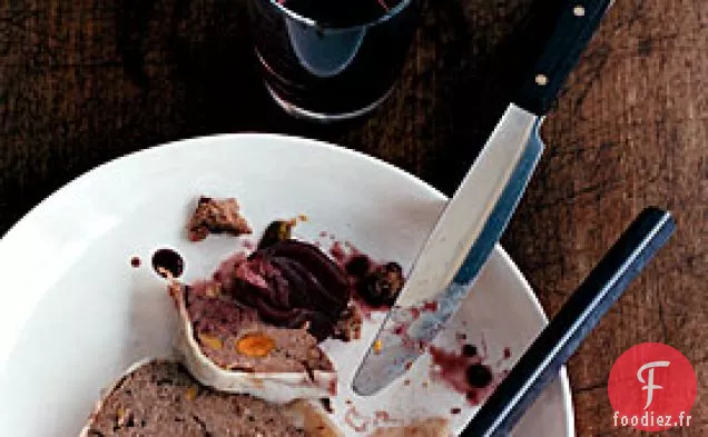 Terrine de Canard aux Échalotes Glacées au Vin
