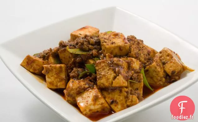Tofu Ma-Po (Caillé de Haricots épicé au Bœuf)