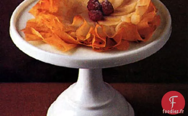 Fleurs Phyllo Poire et Framboise