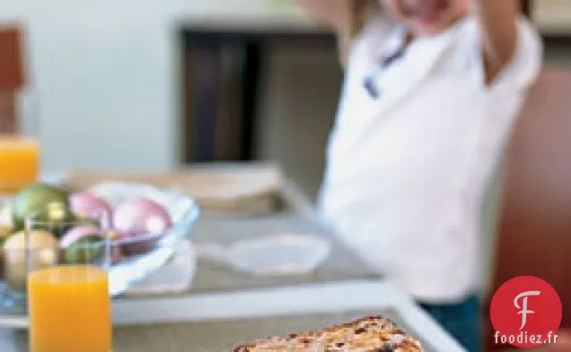 Pain grillé au Panettone à la Cardamome et à l'Orange