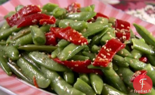 Pois Cassés au Poivron Rouge