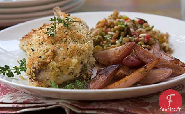 Lapin en Croûte de Panko et Moutarde