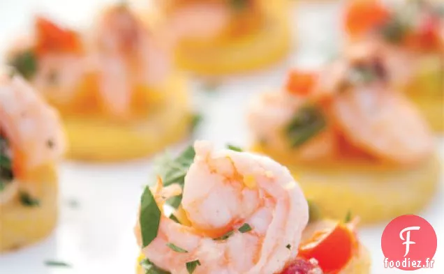 Gâteaux aux Crevettes et au Gruau