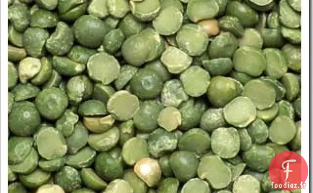 Mélange De Légumes De Pois Cassés Et De Saumon