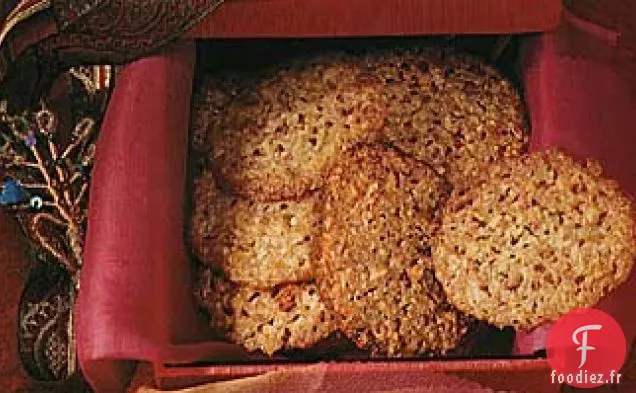 Biscuits Dentelle Orange-Amande