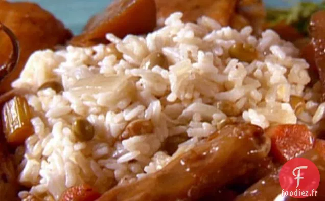 Riz et Pois à la noix de coco