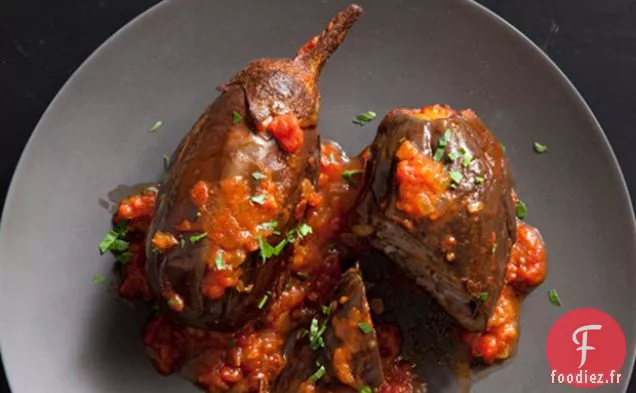 Aubergines Farcies À La Libanaise