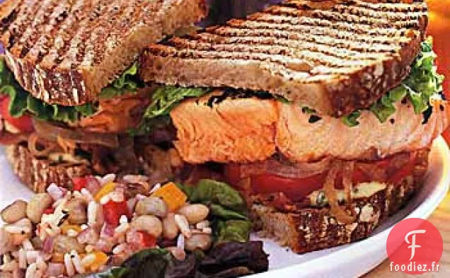 Club Sandwich Au Saumon