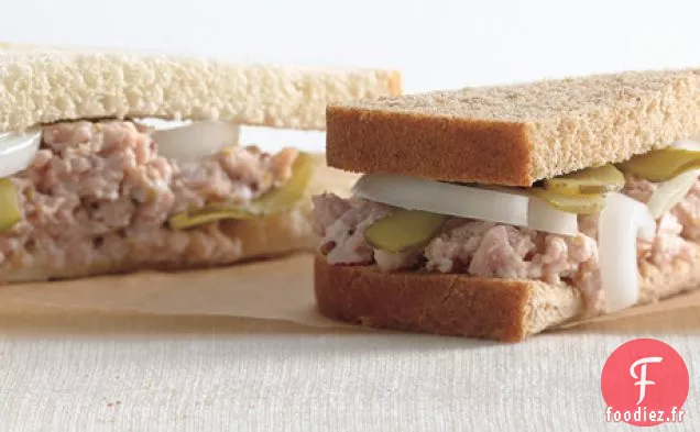 Sandwichs au Jambon et aux Cornichons