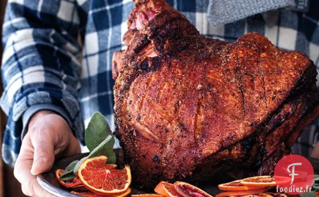 Jambon Frais Rôti aux Agrumes et au Seigle
