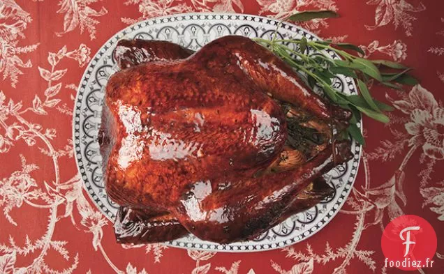 Malt - Bière - Dinde Saumurée avec Glaçage au Malt