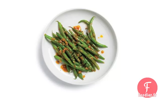 Haricots Verts au Beurre Miso