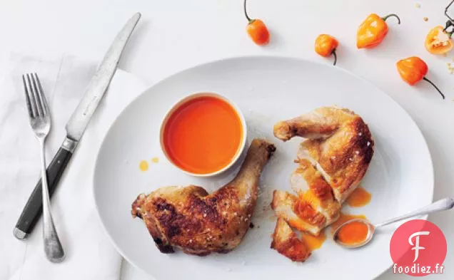 Poulet Rôti au Beurre Sauce Piquante