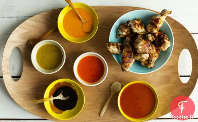 Ailes de Poulet Cinq Façons