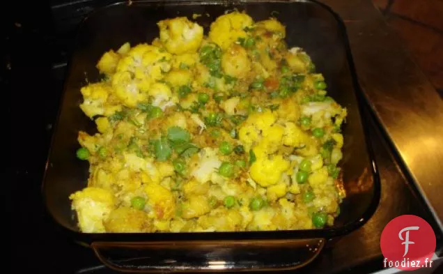 Aloo Gobi (pomme de terre Et Chou-Fleur)