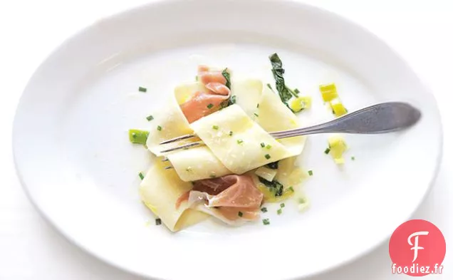 Pappardelle à la Roquette et au Prosciutto