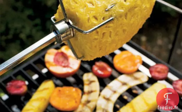 Fruits grillés au Zabaglione au Citron