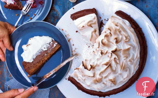 Gâteau au Fromage S'mores aux Baies d'Été