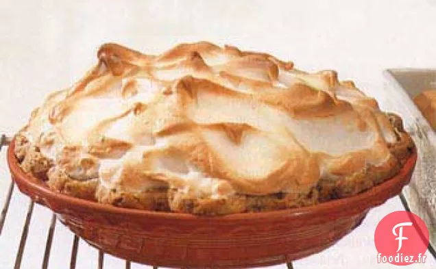 Tarte au Citron Meringuée à la Croûte de Pacanes