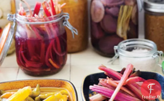 Tiges de Bettes à Carde Marinées