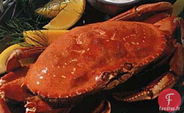 Crabe Craquelé avec Sauce au Caviar