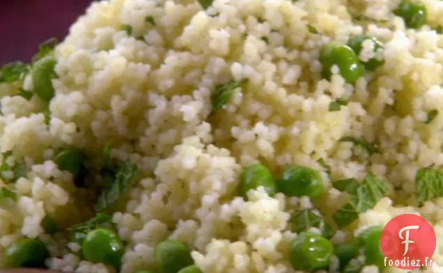 Couscous aux Petits Pois et Menthe