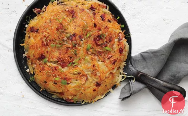 Rösti au Bacon et Oignons verts