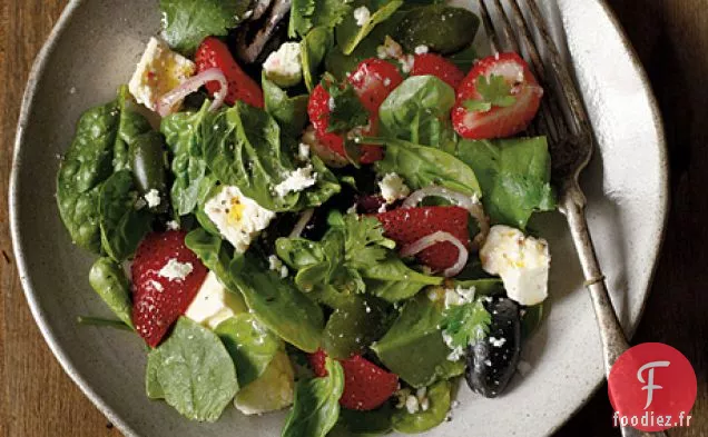 Olives Feta Marinées et Cerignola aux Fraises