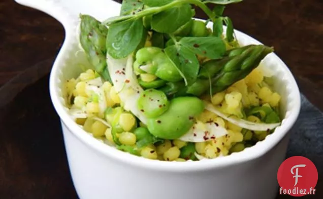 Jardin Anglais Et Salade De Couscous Géant Perlé