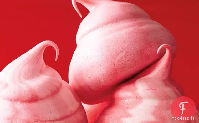 Meringues à la Menthe Poivrée