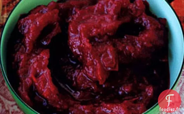 Sauce au Raifort aux Canneberges