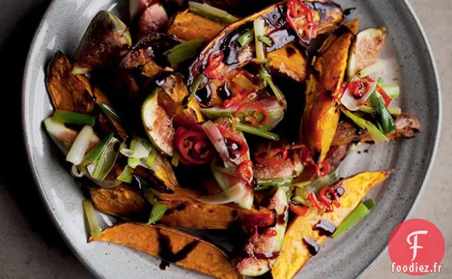 Patates Douces Rôties et Figues Fraîches