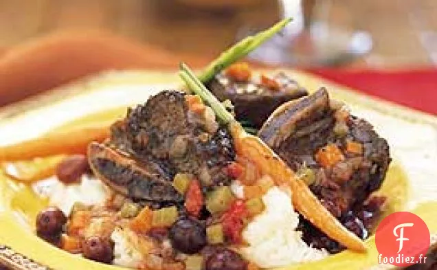 Côtes Levées Provençales avec Purée de Pommes de Terre à la Crème Fraîche