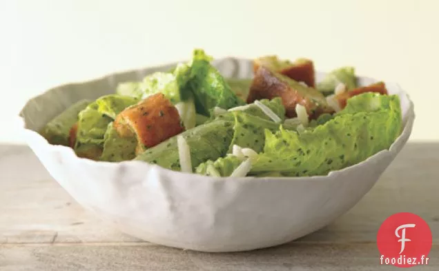 Salade César au Basilic