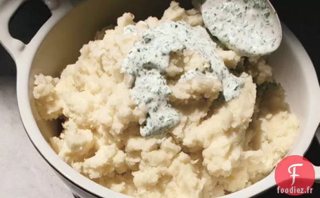 Purée de Pommes de Terre avec Vinaigrette Ranch