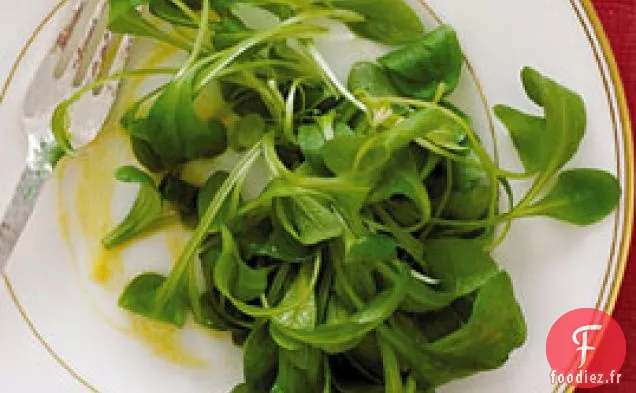 Salade Mâche à la Vinaigrette Créole